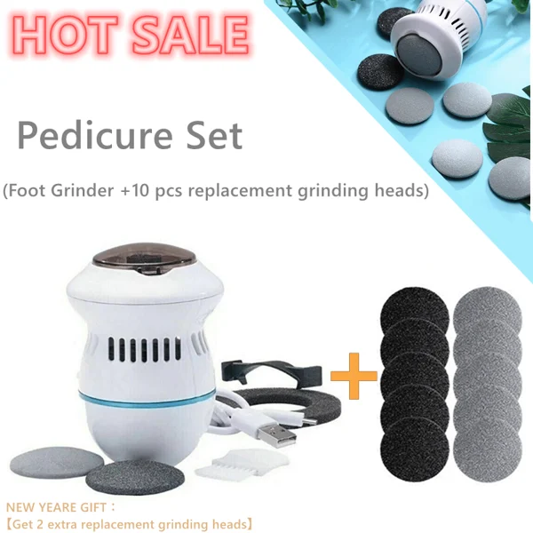 🔥Vânzare fierbinte🔥 Nouă mașină electrică pentru picior Skin Hard Rupture Skin Trimmer Dead Skin
