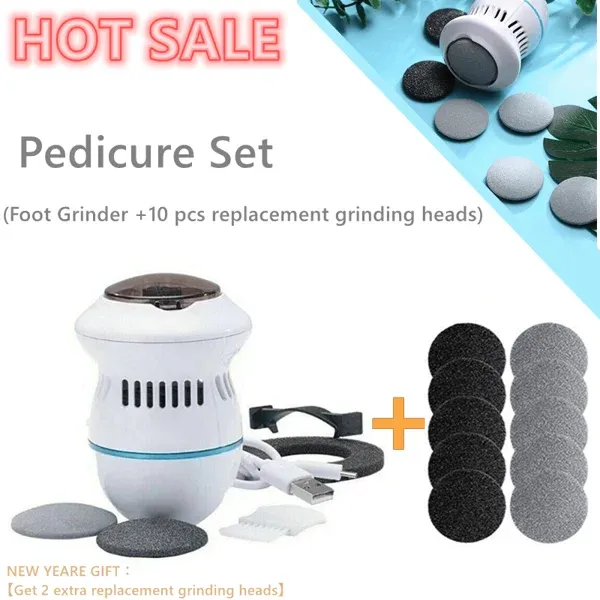 🔥Vânzare fierbinte🔥 Nouă mașină electrică pentru picior Skin Hard Rupture Skin Trimmer Dead Skin