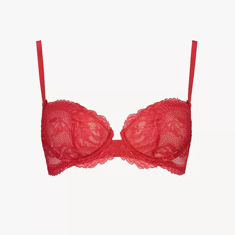 💓LA PERLA női fehérnemű BRIGITTA kényelmes ultravékony szexi csipke melltartó