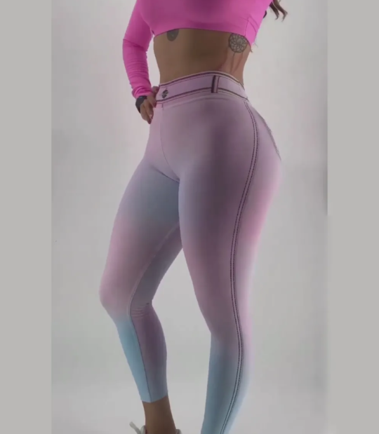 🌈👖Leggings de ioga para mulher para levantar o rabo