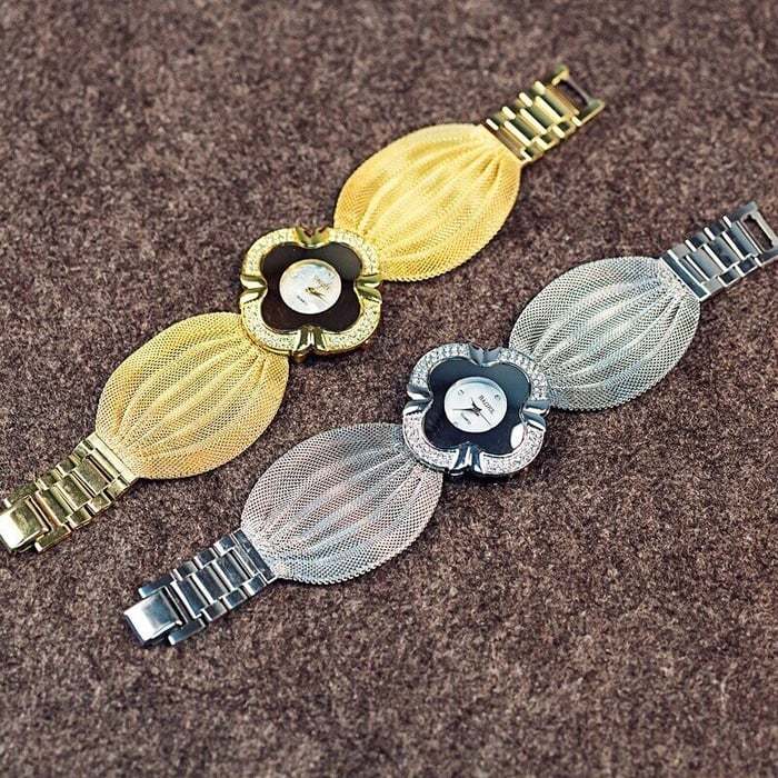 🦋Ceas de aur elegant cu fluture