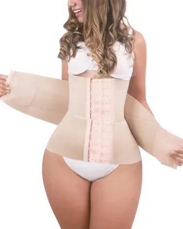 Antrenor invizibil pentru talie tip clepsidra cu velcro