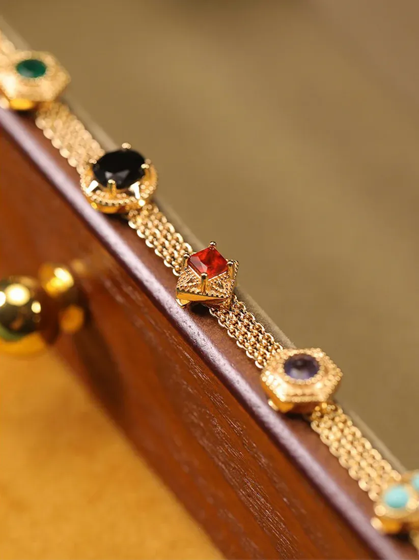 Set colier Tilda | Placat cu aur de 24k