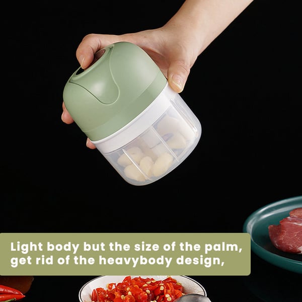 (🔥Hot Promotion 49% OFF)-USB Rechargebale Electric Electric Garlic Grinder