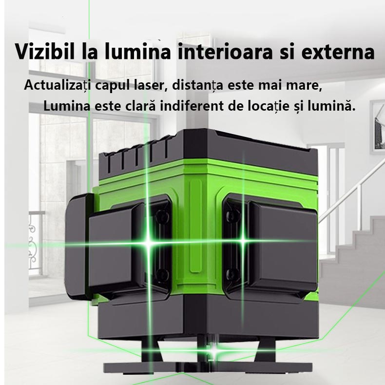 🛠【Milwaukee】Acoperire completă 360° 40V 10.0Ah 16 linii Nivel laser v