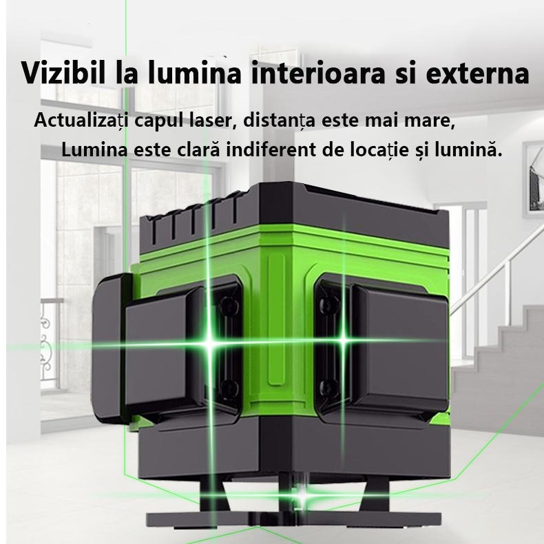 🛠【Milwaukee】Acoperire completă 360° 40V 10.0Ah 16 linii Nivel laser v