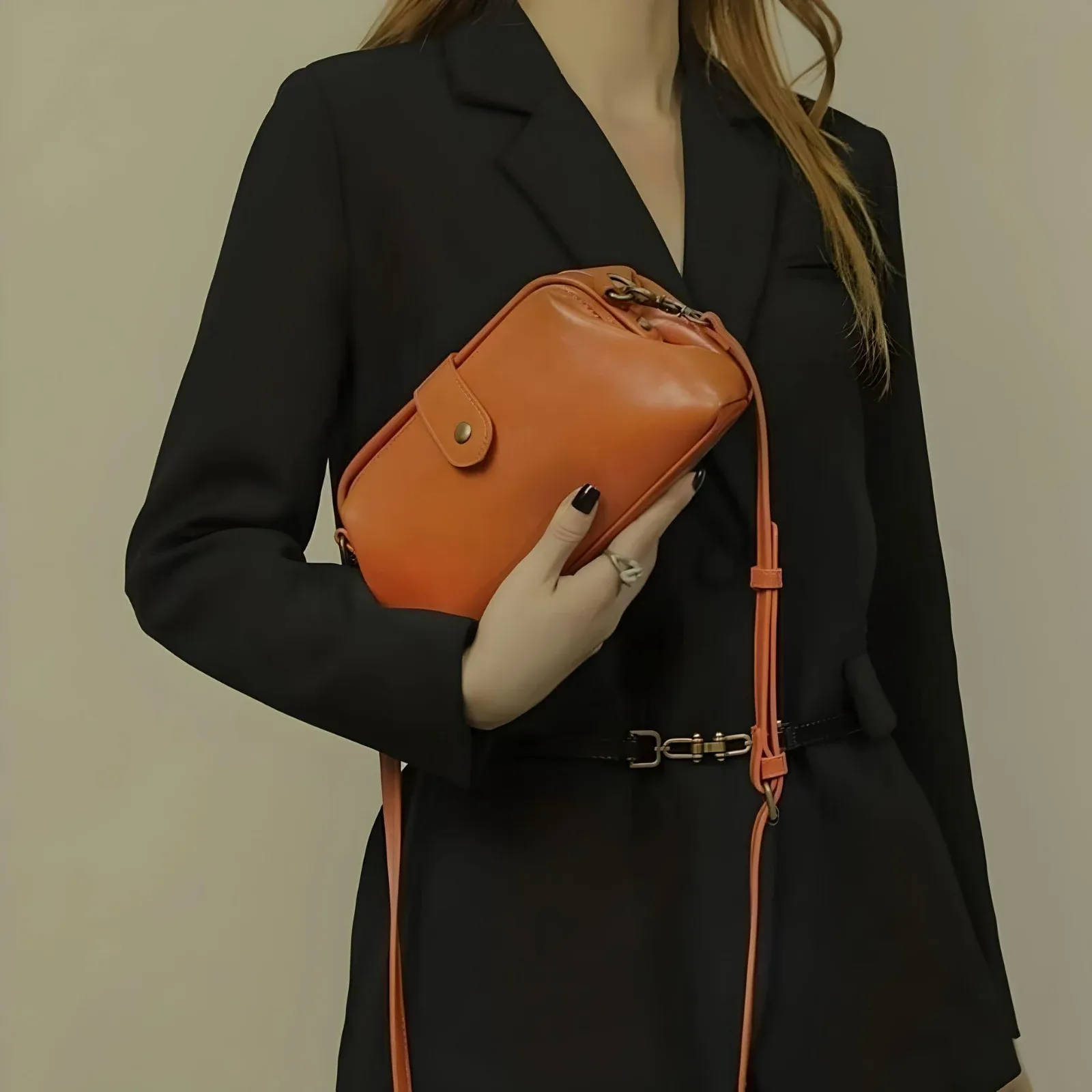 💞2024 noi oferte fierbinți-genți retro din piele lucrate manual