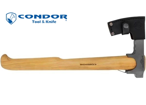 🦅Condor Tool & Knife, Travelhawk Husa din piele cu coada, argintie