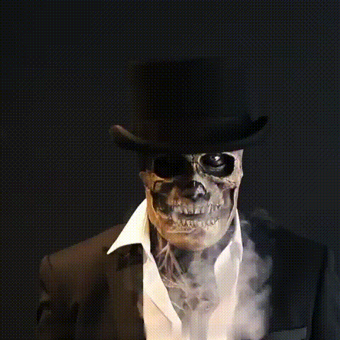 🎃 Omul schelet biologic înfiorător