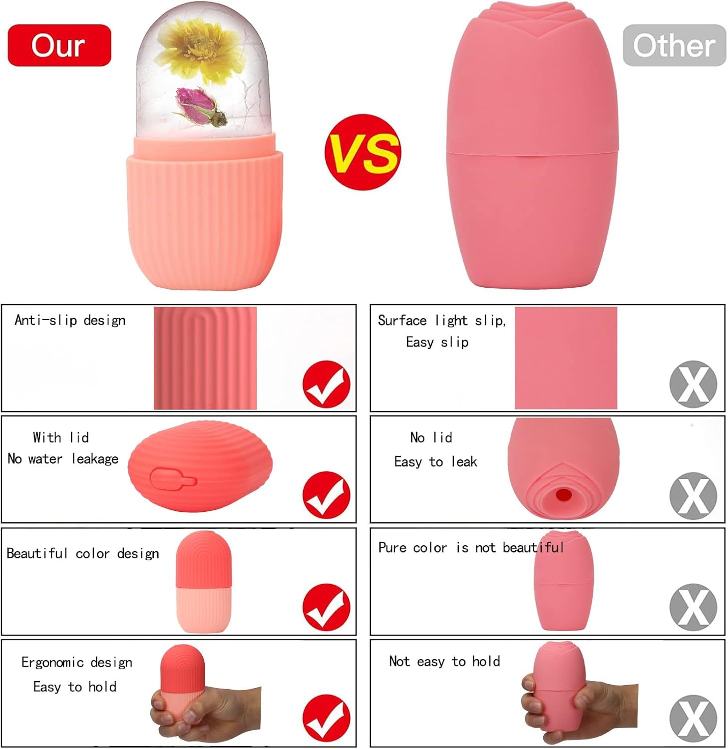 Întineriți-vă pielea cu rola noastră de gheață facială