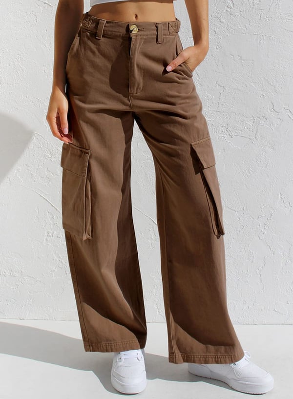 Reglabil Straight Fit ajustabil pantaloni Cargo