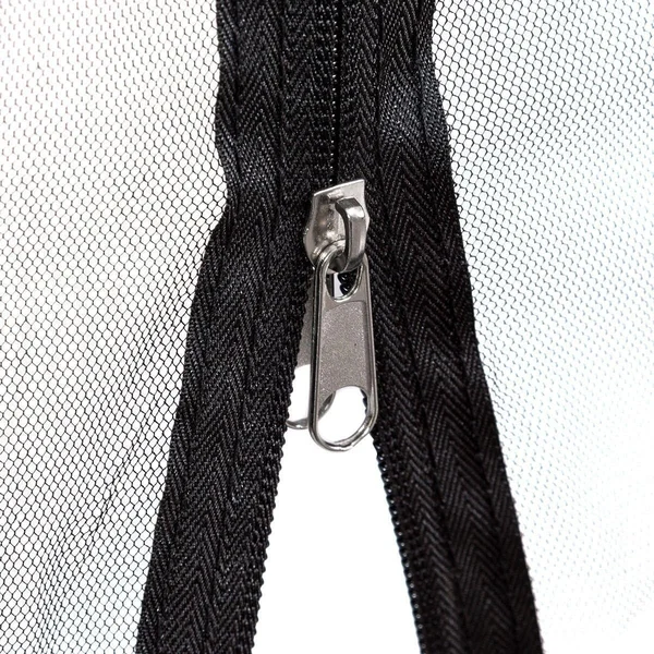 Paravan de masă cu umbrelă romană în aer liber, plasă împotriva insectelor