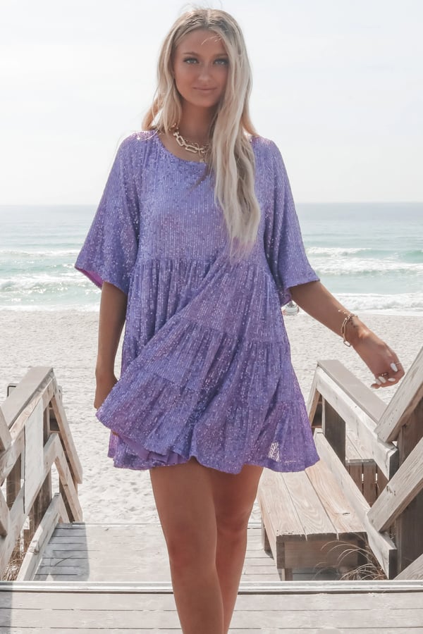 Last Day 75%-✨Sequin Baby Doll Dress Last Day 75%-✨Sequin Baby Doll Dress