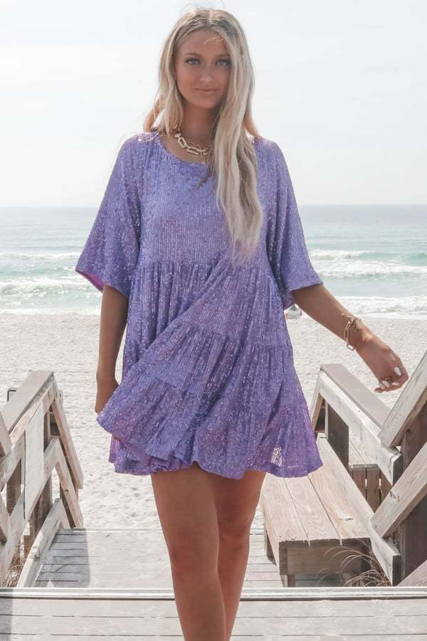 Last Day 75%-✨Sequin Baby Doll Dress Last Day 75%-✨Sequin Baby Doll Dress