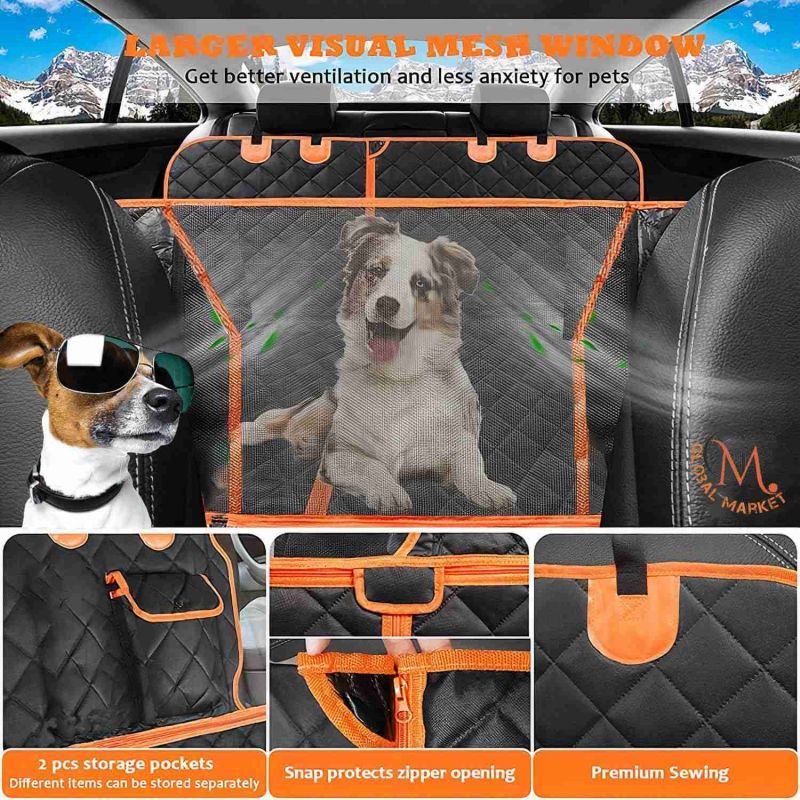 🚗Husa scaun auto Comfy Cruiser™ cu fund dur🐶