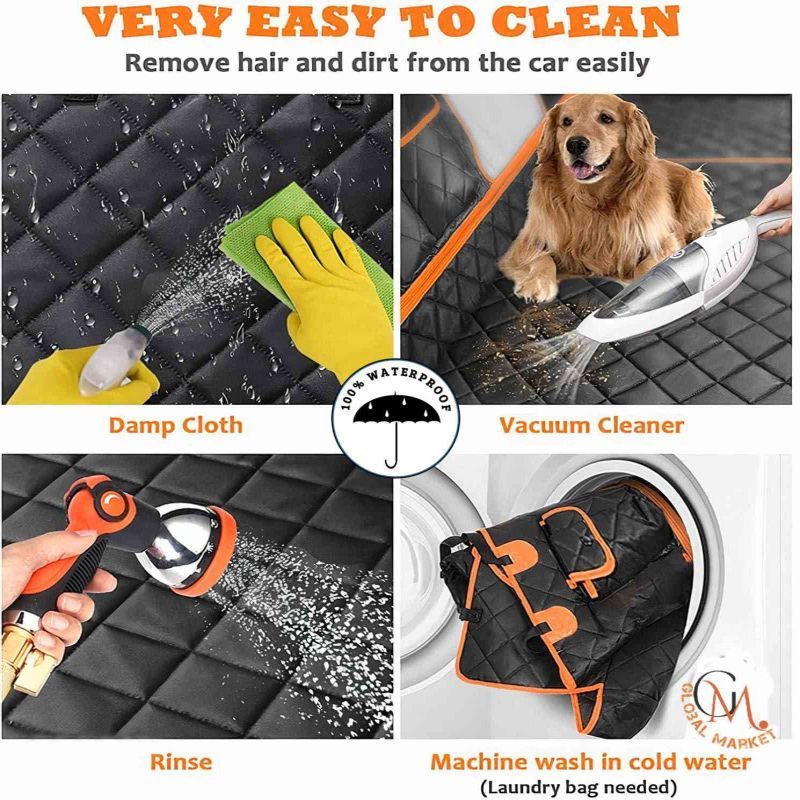 🚗Husa scaun auto Comfy Cruiser™ cu fund dur🐶