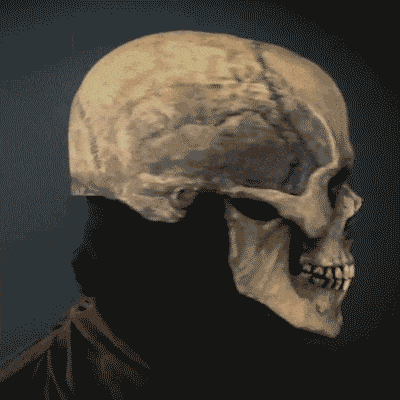 🎃 Omul schelet biologic înfiorător