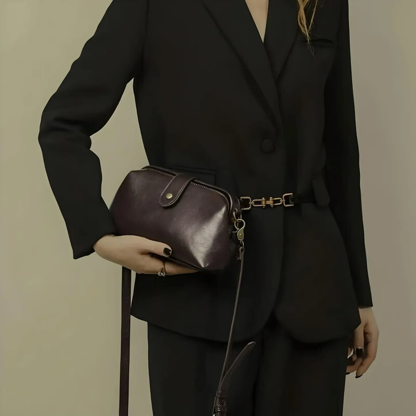 💞2024 noi oferte fierbinți-genți retro din piele lucrate manual