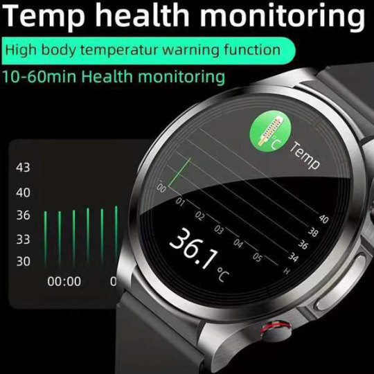 Tensiunea arterială Frecvența cardiacă Temperatura corpului Ceas inteligent pentru sport