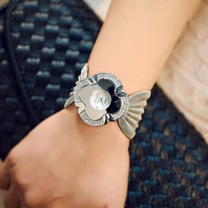 🦋Ceas de aur elegant cu fluture