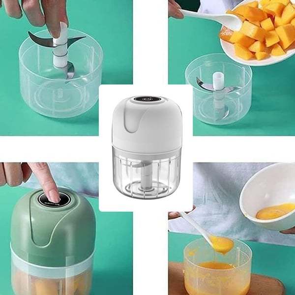 (🔥Hot Promotion 49% OFF)-USB Rechargebale Electric Electric Garlic Grinder