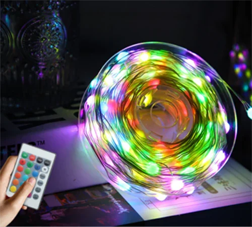 🌈Reduceri de Crăciun timpuriu🎄Crăciun animat cu LED-uri multicolore 
