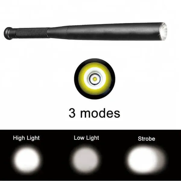 Bâtă de baseball Lanternă cu LED Lanternă din aliaj de aluminiu