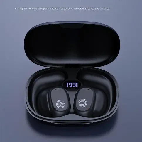 🎧Căști Bluetooth fără senzor de înaltă calitate a sunetului cu durată