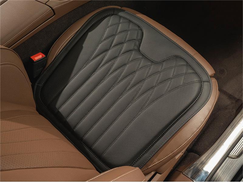 Sedačkový polštář z pravé kůže pro automobil a bederní polštář pro sedadlo