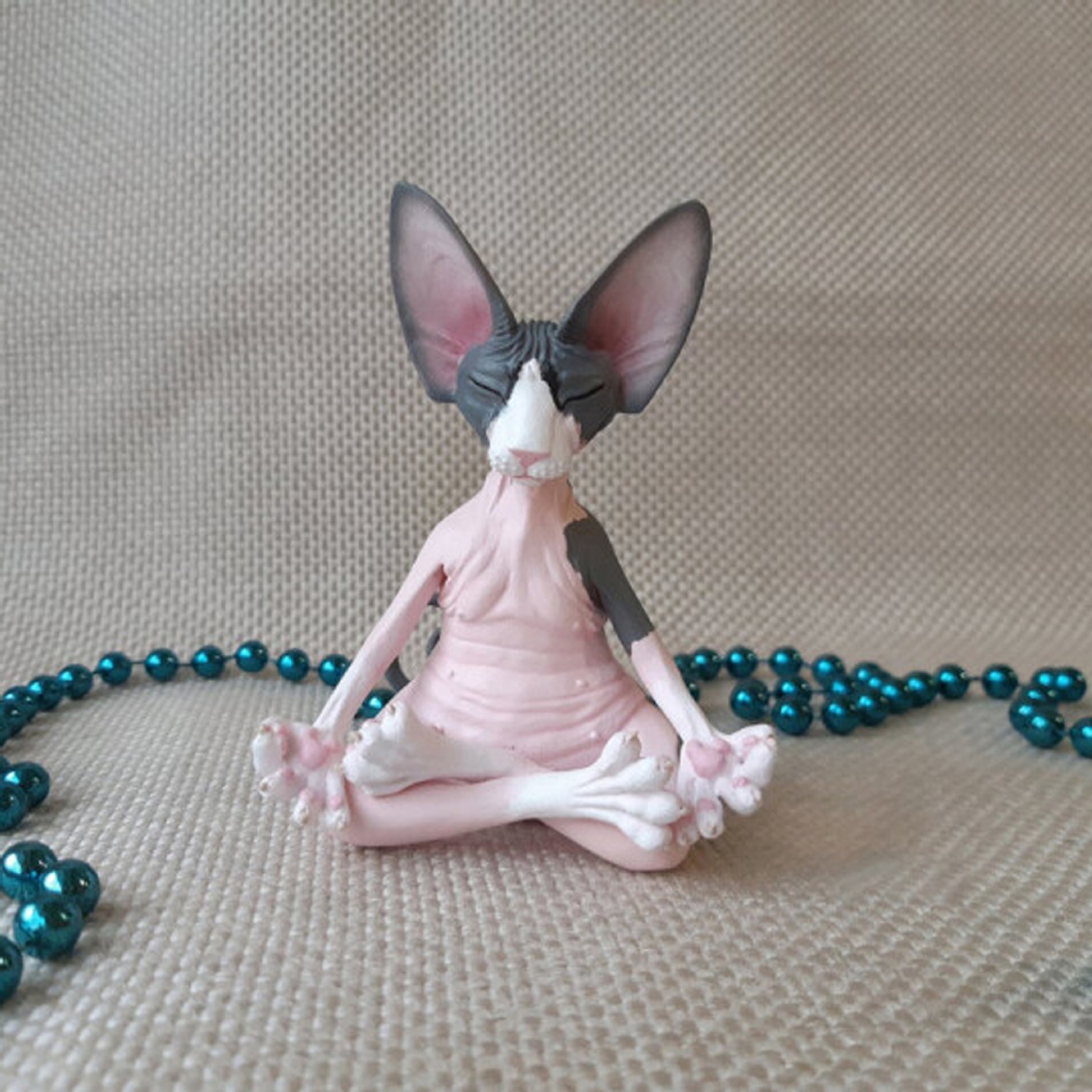 🔥 Promoție 🔥😻 Pisica Sphynx în Meditație Yoga