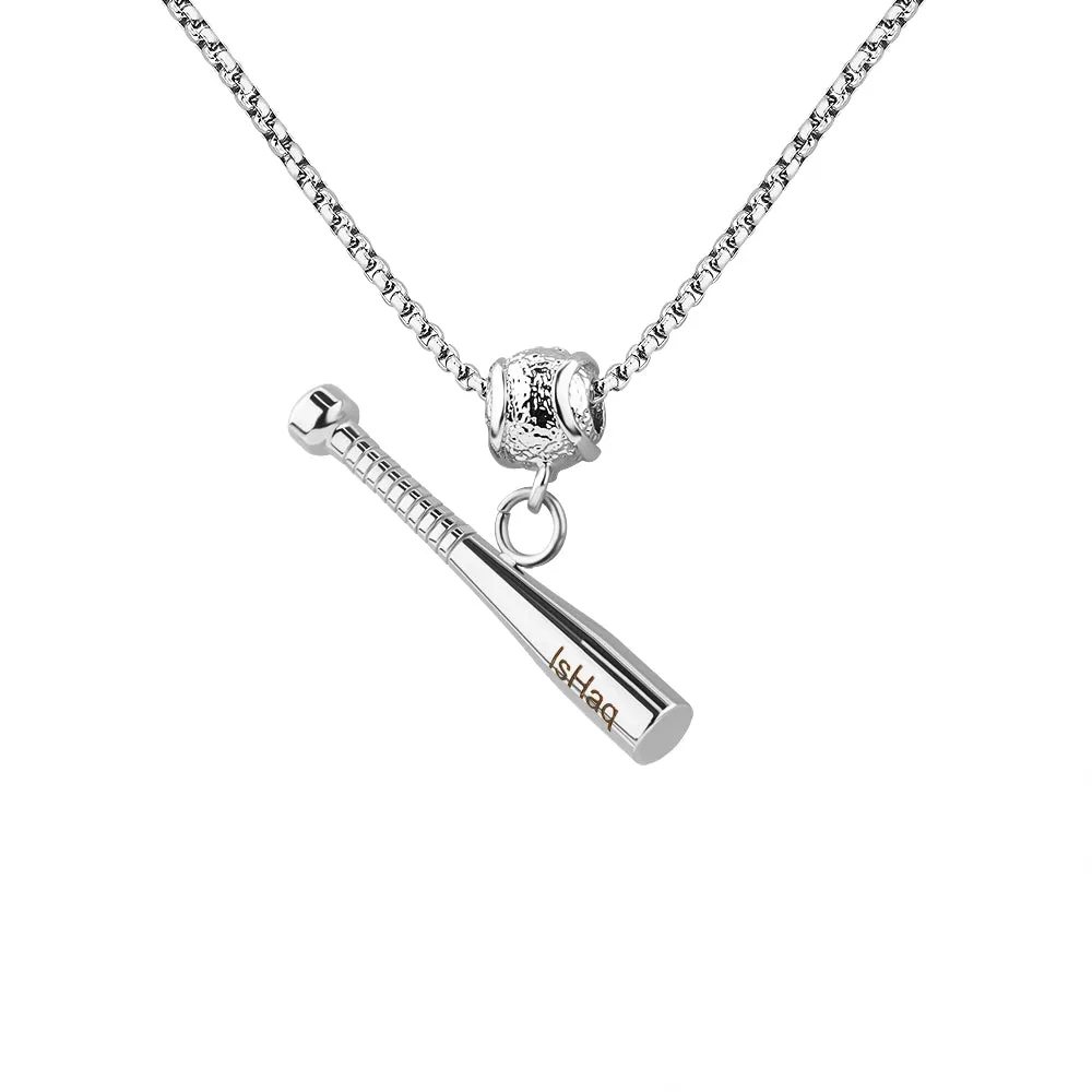 ⚾Colier personalizat cu numele campionului de baseball🏆