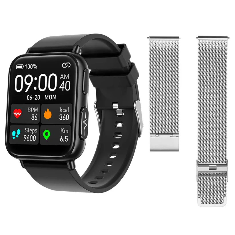 👩‍⚕️Noua actualizare Fitvii™ Smartwatch ECG puternic cu monitor pentru ritm cardiac + monitor pentru glicemia