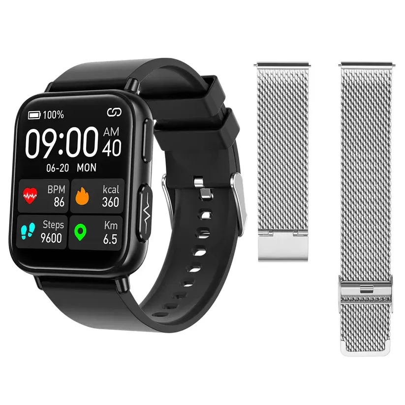 👩‍⚕️Noua actualizare Fitvii™ Smartwatch ECG puternic cu monitor pentru ritm cardiac + monitor pentru glicemia