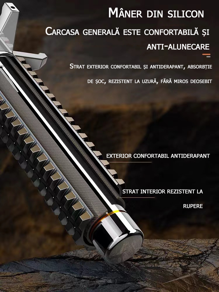 Bastonul telescopic portabil poate fi folosit pentru autoapărare - protejează-te pe tine și pe cei dragi și crește-ți încrederea în tine! ” 💪🌆