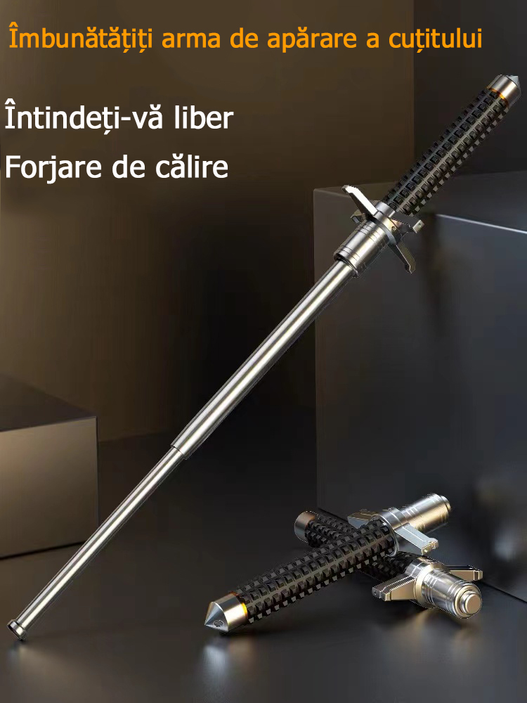 Bastonul telescopic portabil poate fi folosit pentru autoapărare - protejează-te pe tine și pe cei dragi și crește-ți încrederea în tine! ” 💪🌆