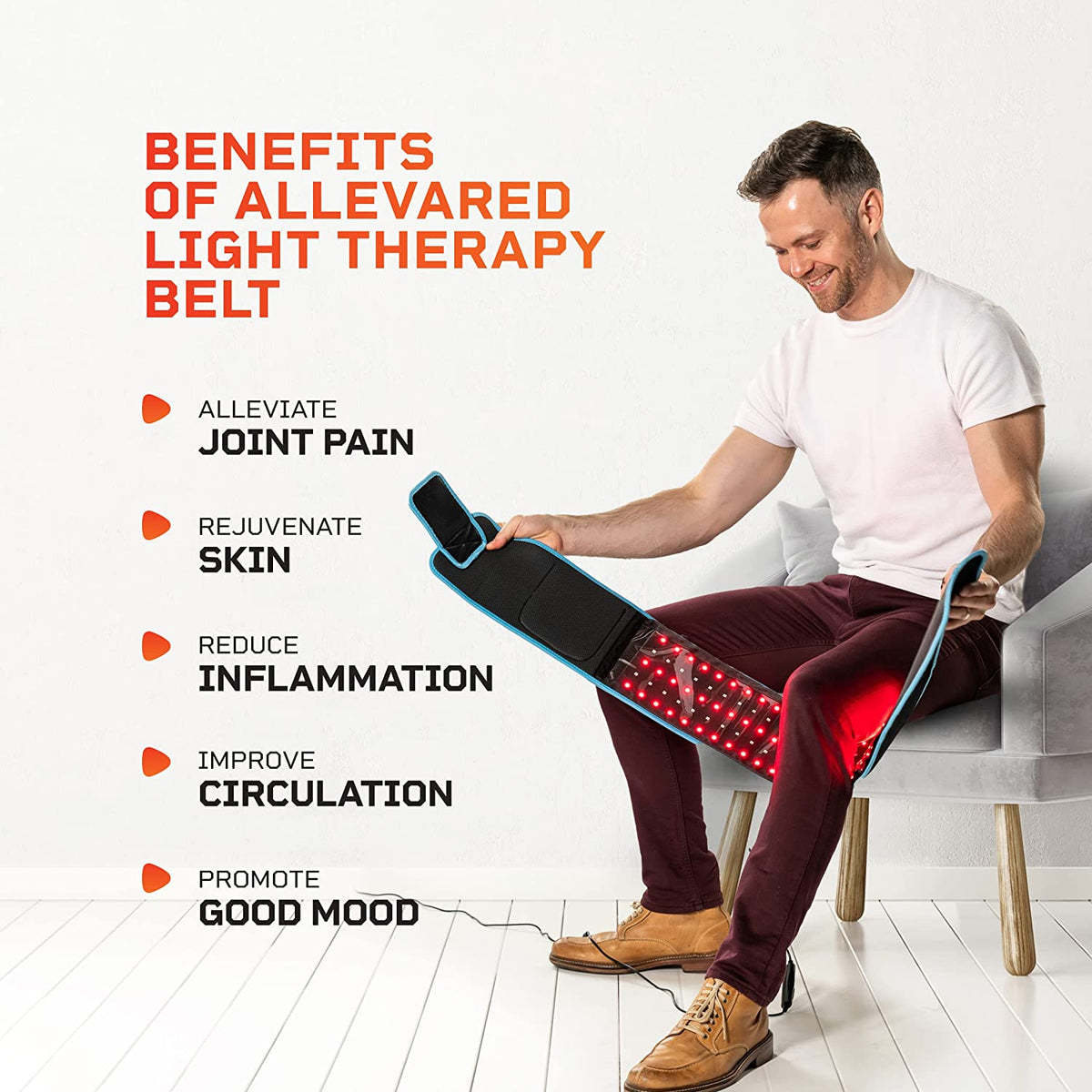 ThermaLight360:Comprehensive Relief andSlimming Therapy Belt