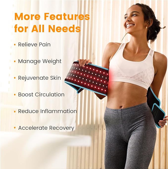 ThermaLight360:Comprehensive Relief andSlimming Therapy Belt
