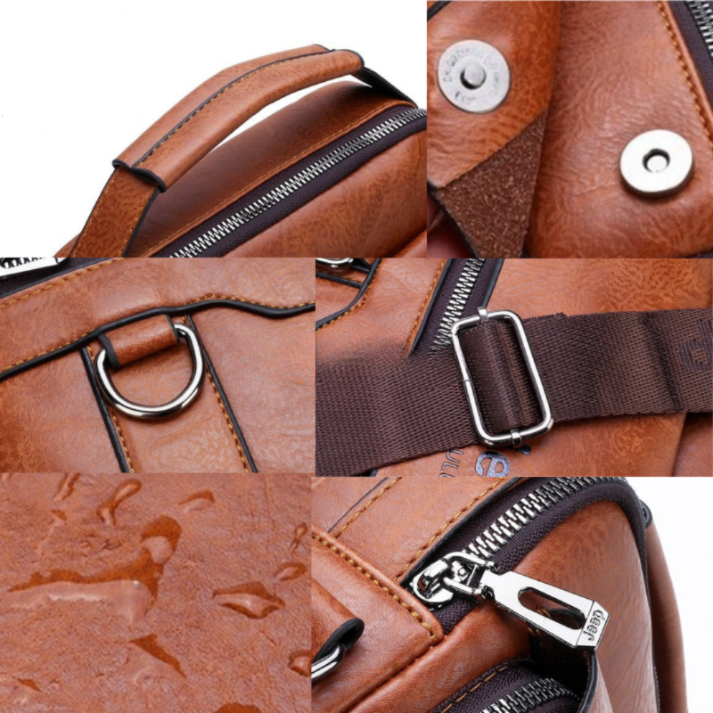 Luxuriöse Vintage-Leder-Umhängetaschen