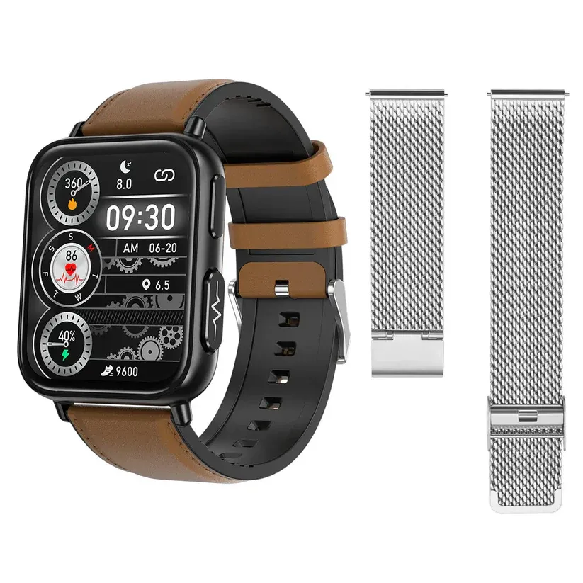 👩‍⚕️Noua actualizare Fitvii™ Smartwatch ECG puternic cu monitor pentru ritm cardiac + monitor pentru glicemia