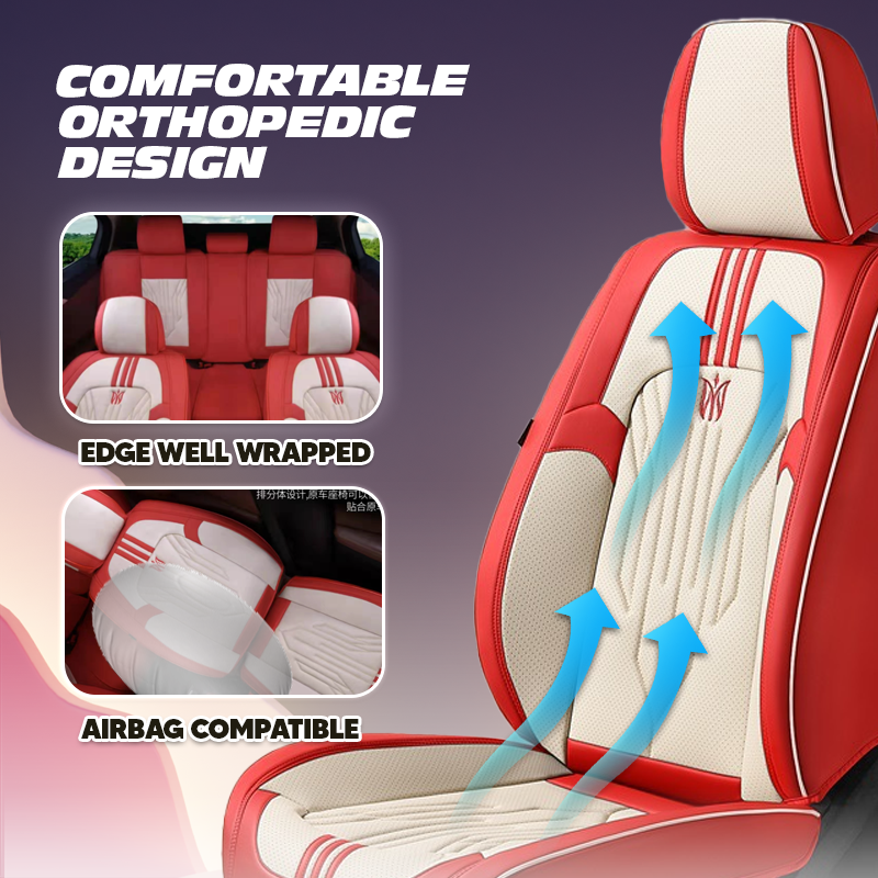 Dylan 2023 Acoperă scaunul auto din piele rezistentă la apă pentru mașini, SUV-uri