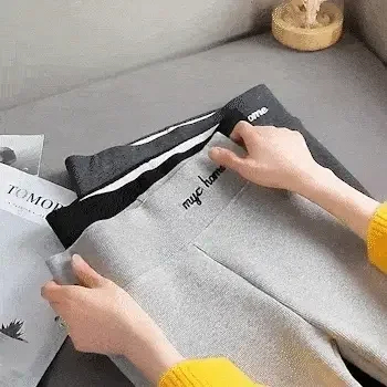 ✨ Pantaloni de iarnă de culoare uni, ușoare și calde