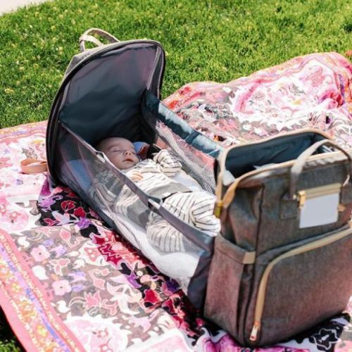 Primul rucsac extensibil pentru scutece pentru copii din lume