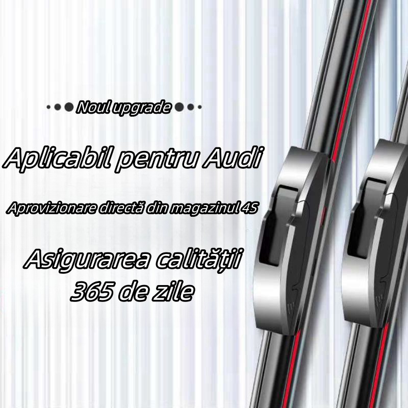 Stergator Audi special cu benzi de cauciuc cu patru straturi