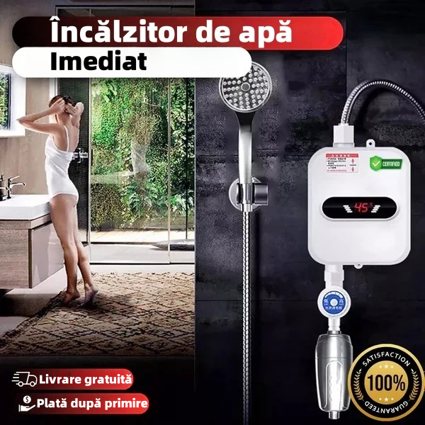 50% reducere - Încălzitor electric de apă + Duș gratuit - 3500W