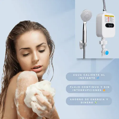 50% reducere - Încălzitor electric de apă + Duș gratuit - 3500W