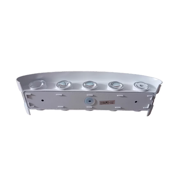 Aplica LED de perete, NEXTLY, 10 Leduri, lumina sus si jos, iluminat exterior si interior, 10W, 3000K, lumina calda, IP65, aluminiu, alb