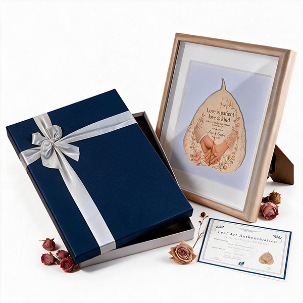 The Threads of Love | Custom Anniversary Leaf Art