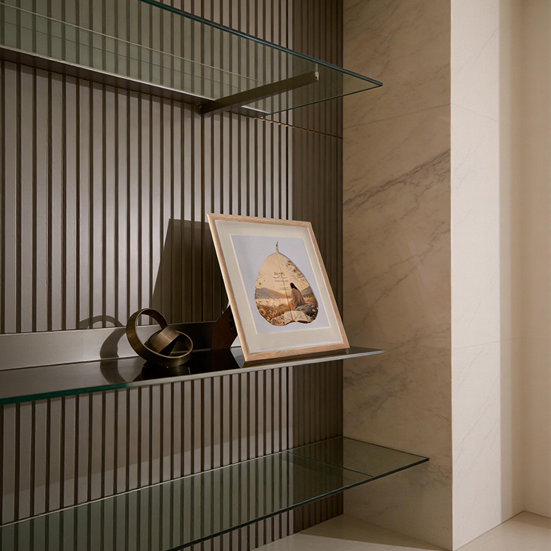 Be Still & Know - Handcrafted Skeleton Leaf Art in Floating Frame