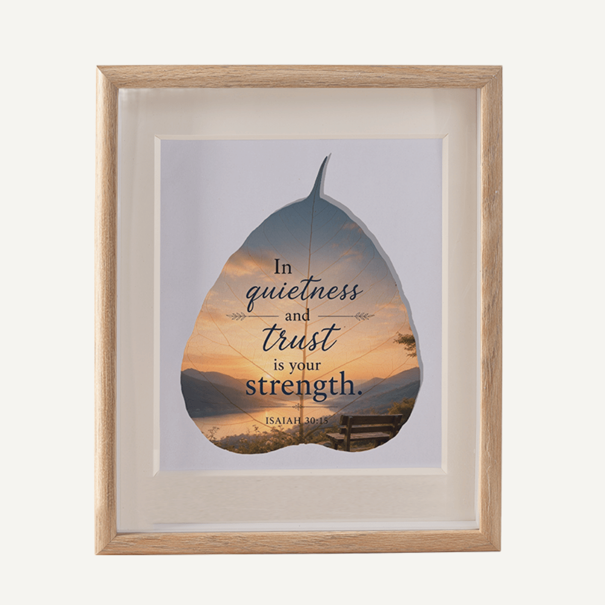 Stillness Leaf Art