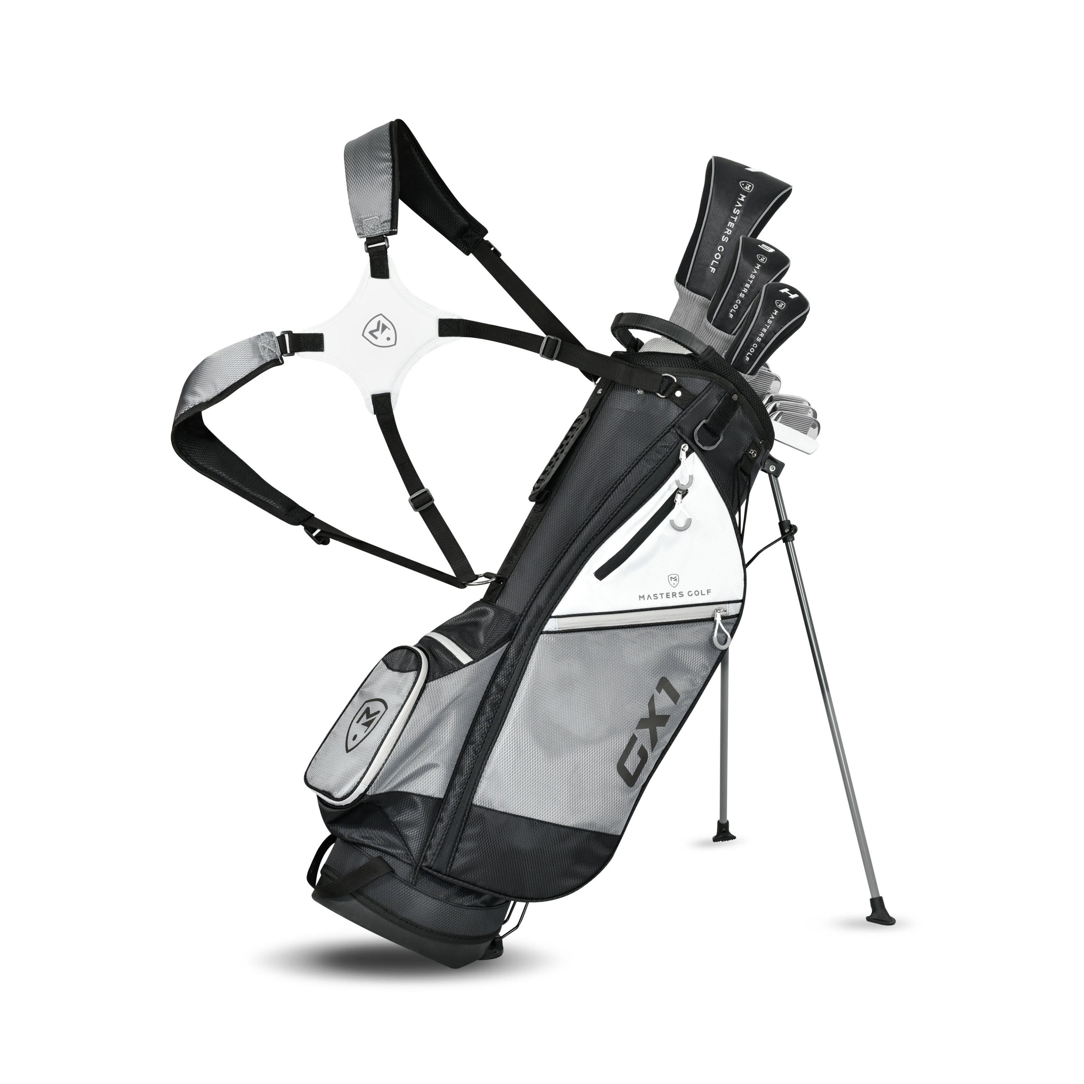 CLUB GIANTS チョーグルセット GX1 Gts RH Gph Clubpack S/Bag Blk/Grey – Masters 24/7 UK